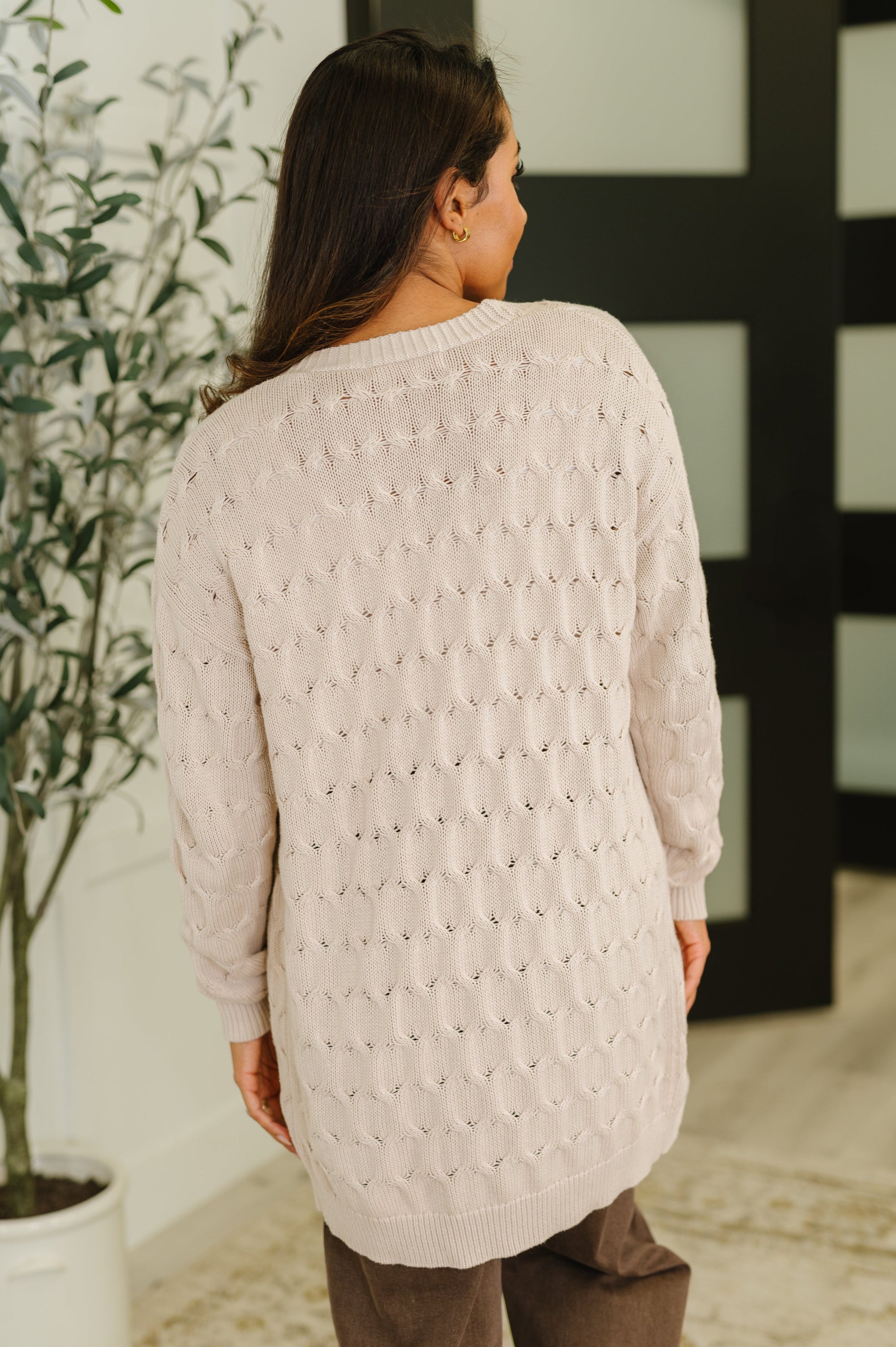 Rire Doucement — a Knit Cardigan