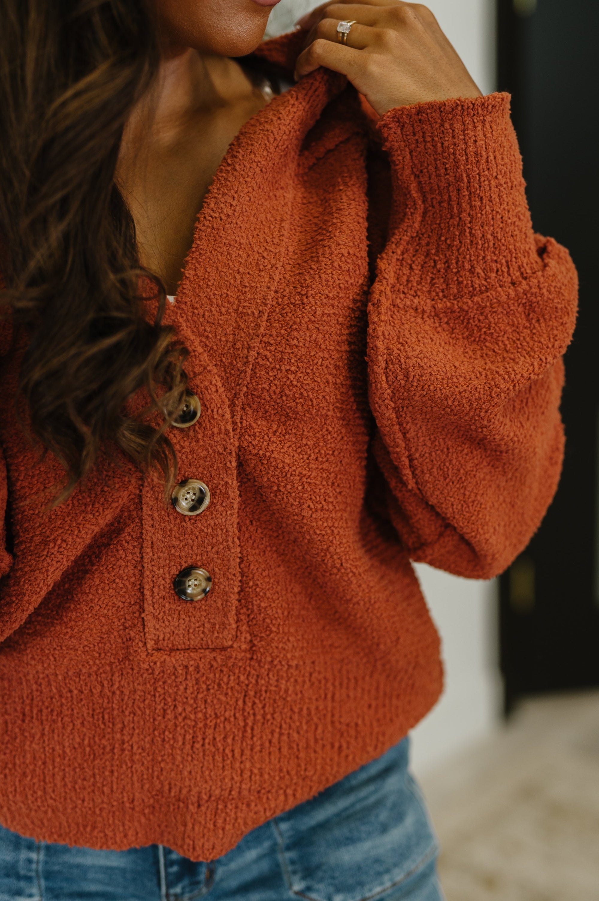 Pour Moi – Henley Sweater