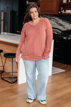 Première Douceur -Rib Knit Top