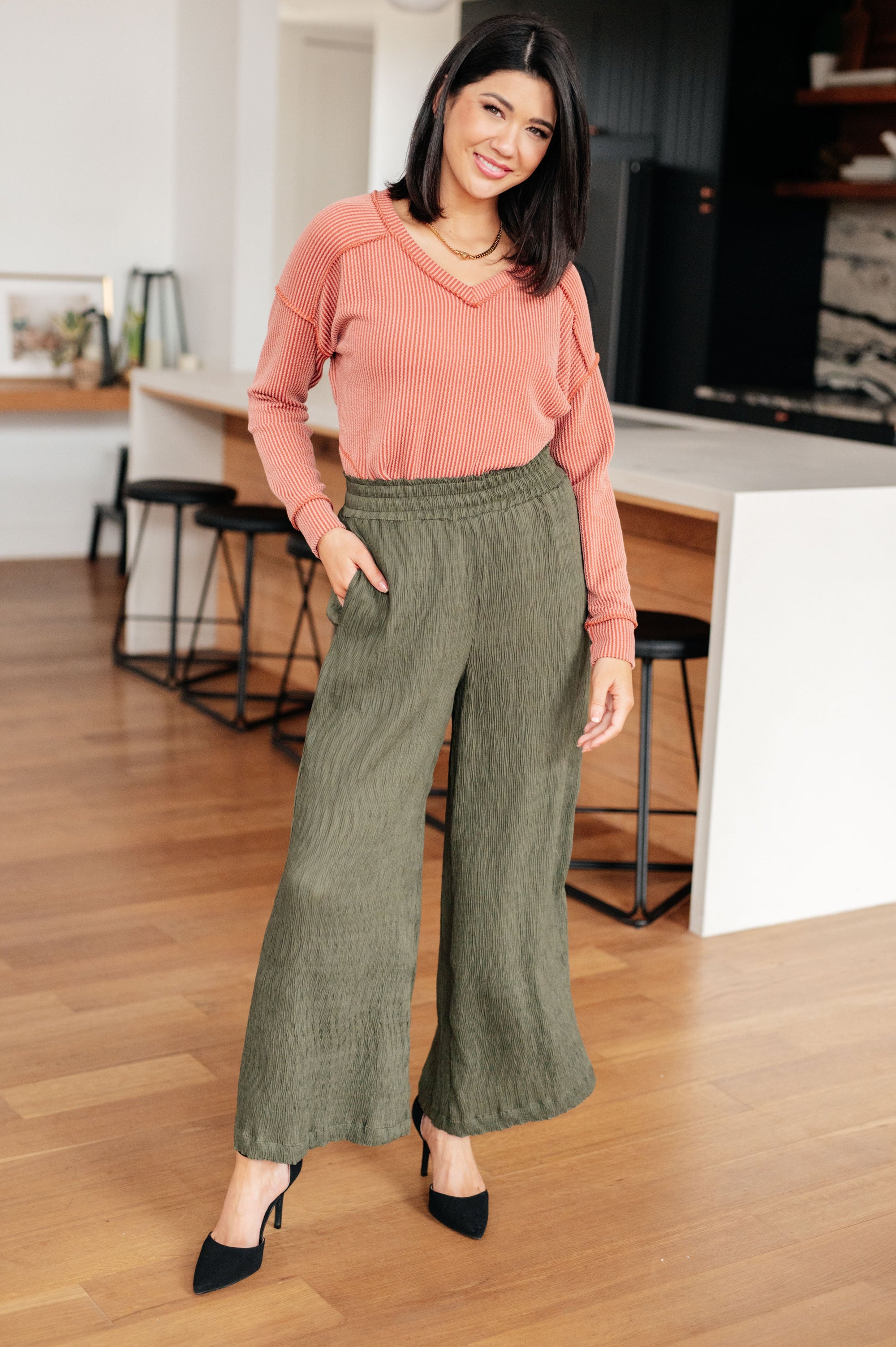 Première Douceur -Rib Knit Top