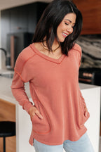 Première Douceur -Rib Knit Top