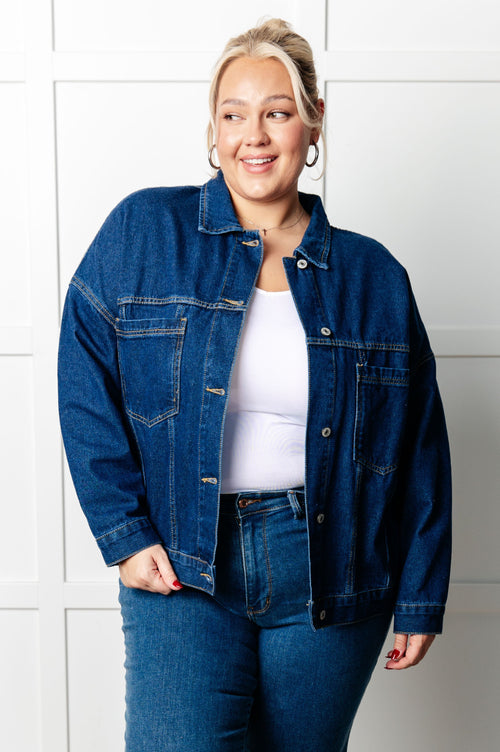 Avez-Nous Déjà Rencontré - Oversized Denim Jacket