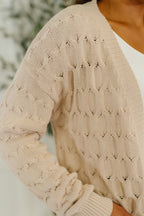 Rire Doucement — a  Knit Cardigan