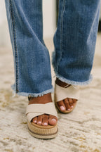 Maureen High Rise Distressed Bootcut Jeans Ave Shops
