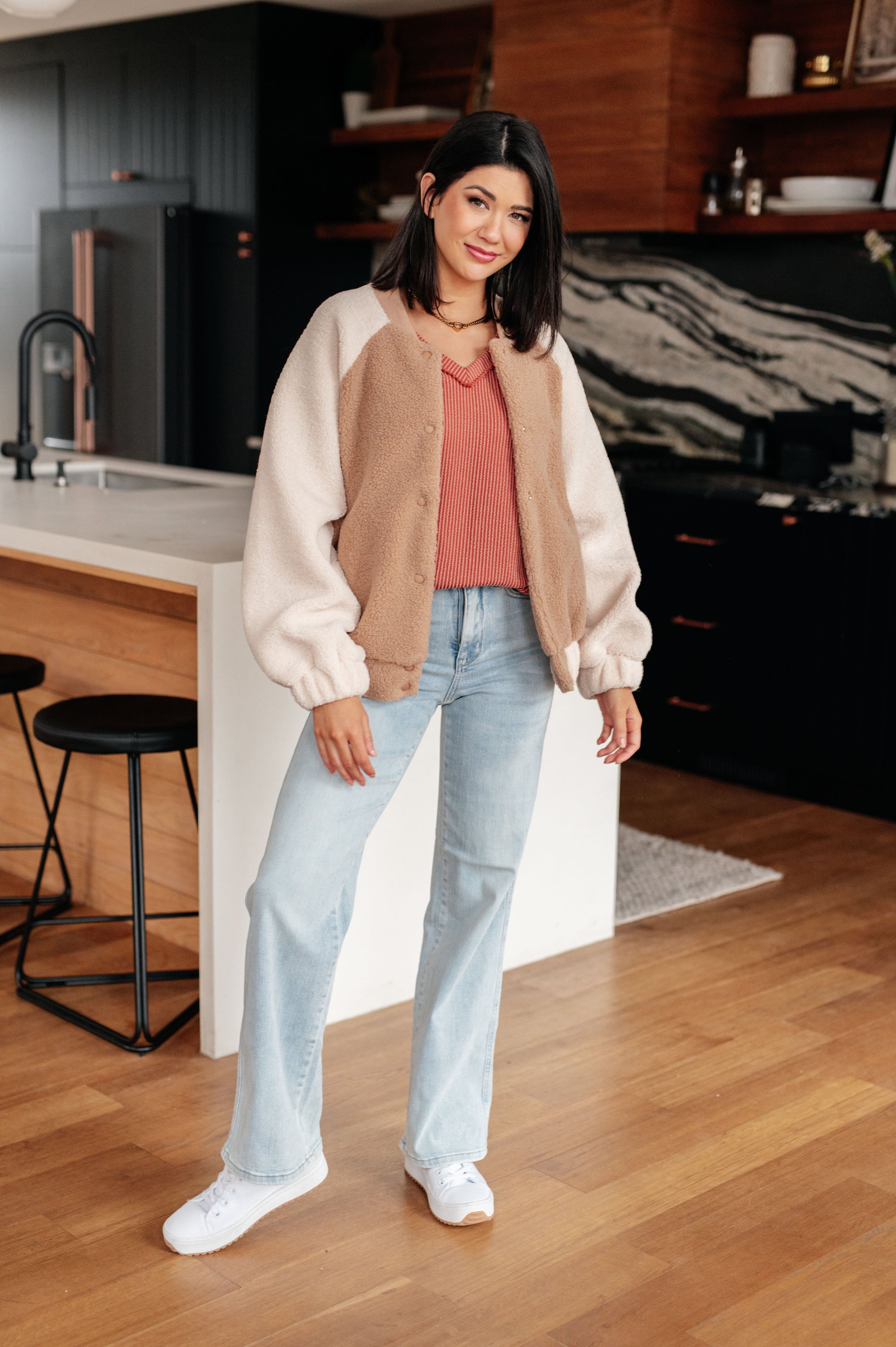 Première Douceur -Rib Knit Top