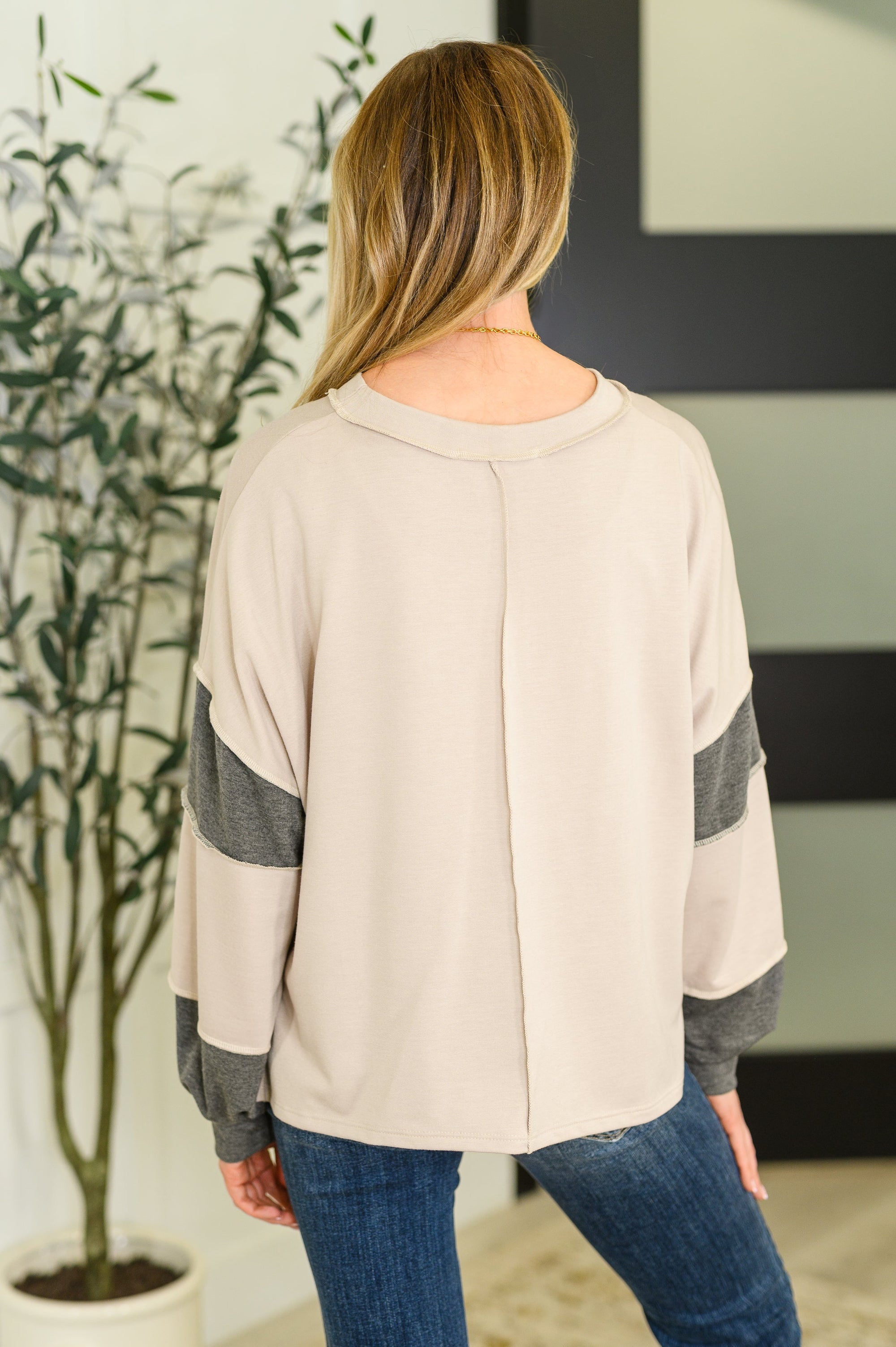 Pull Doux Bicolore